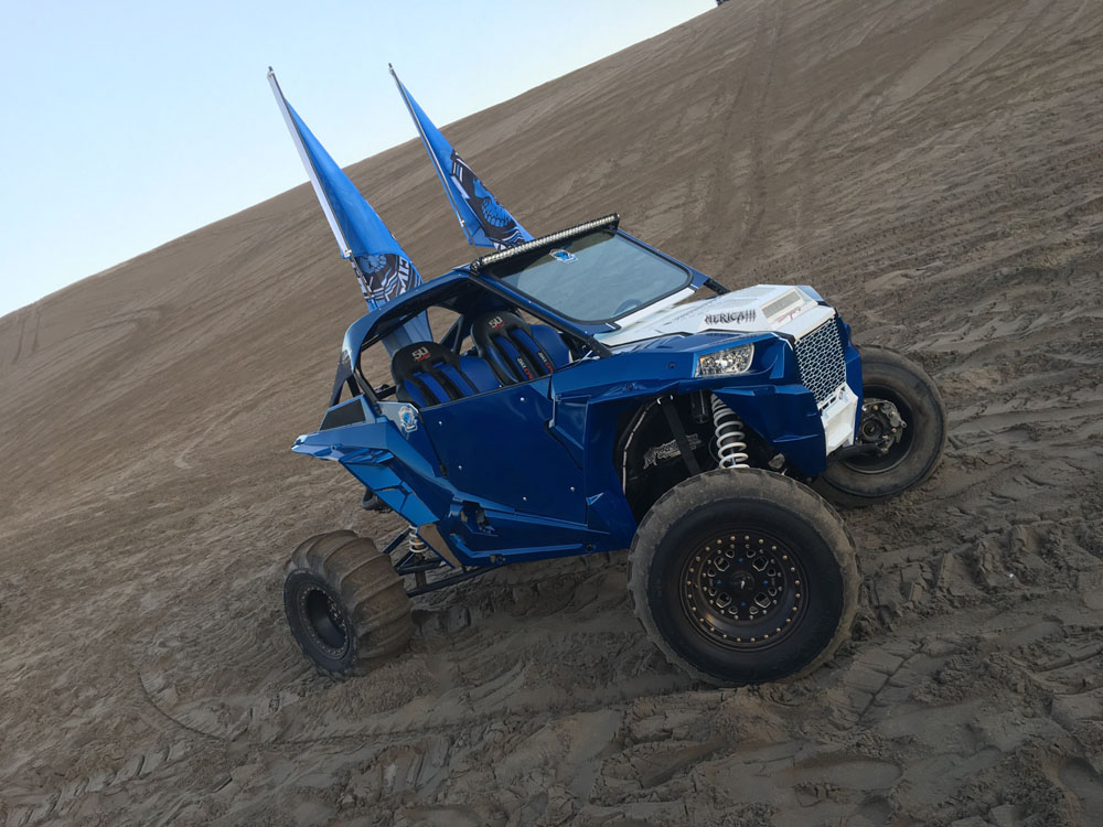 Customer Build Polaris RZR 1000 In Sand Dunes